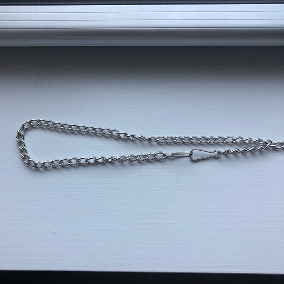 Vintage silver heart & diamond pendant necklace - Picture 5 of 7